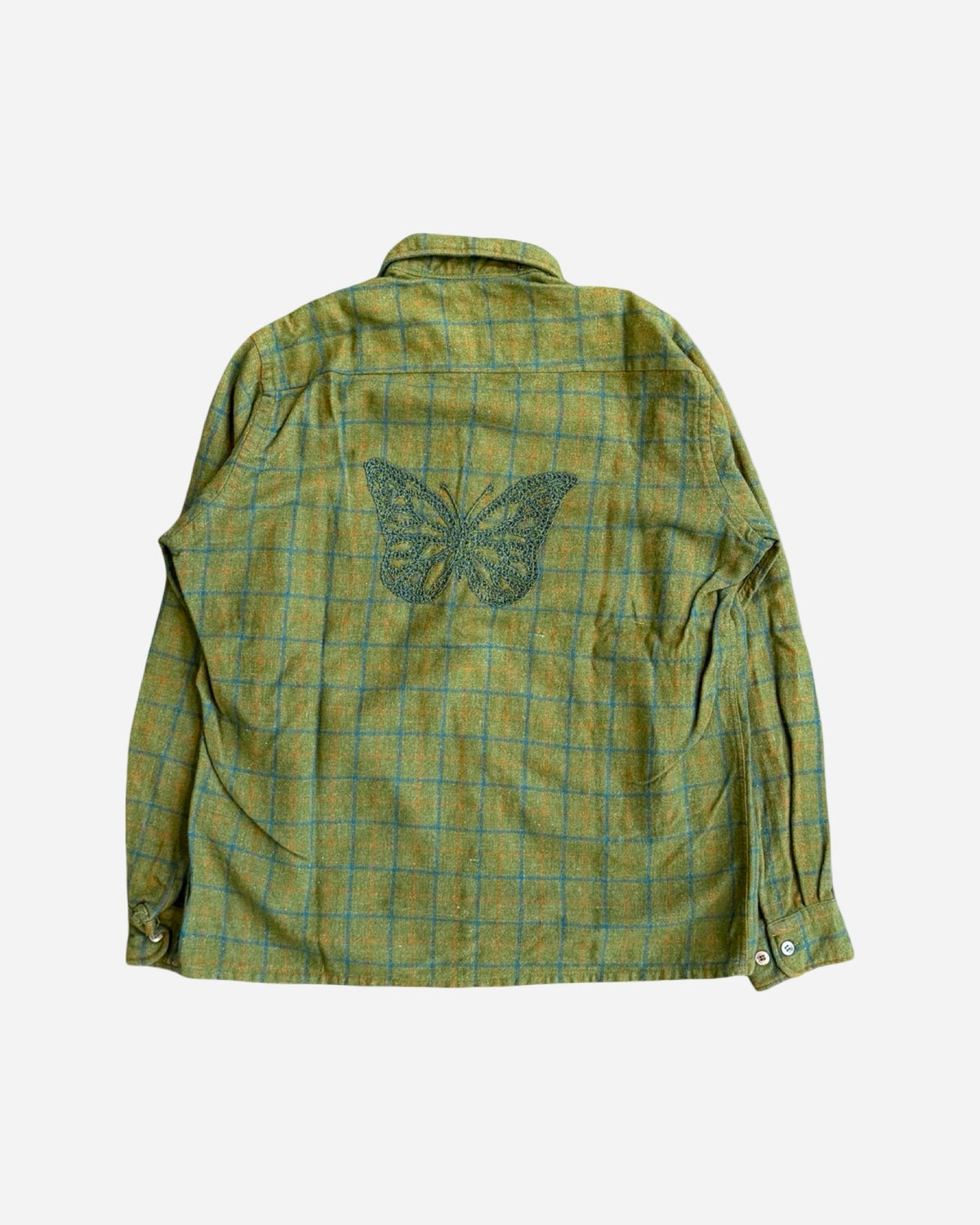 Butterfly Flannel Chainstich