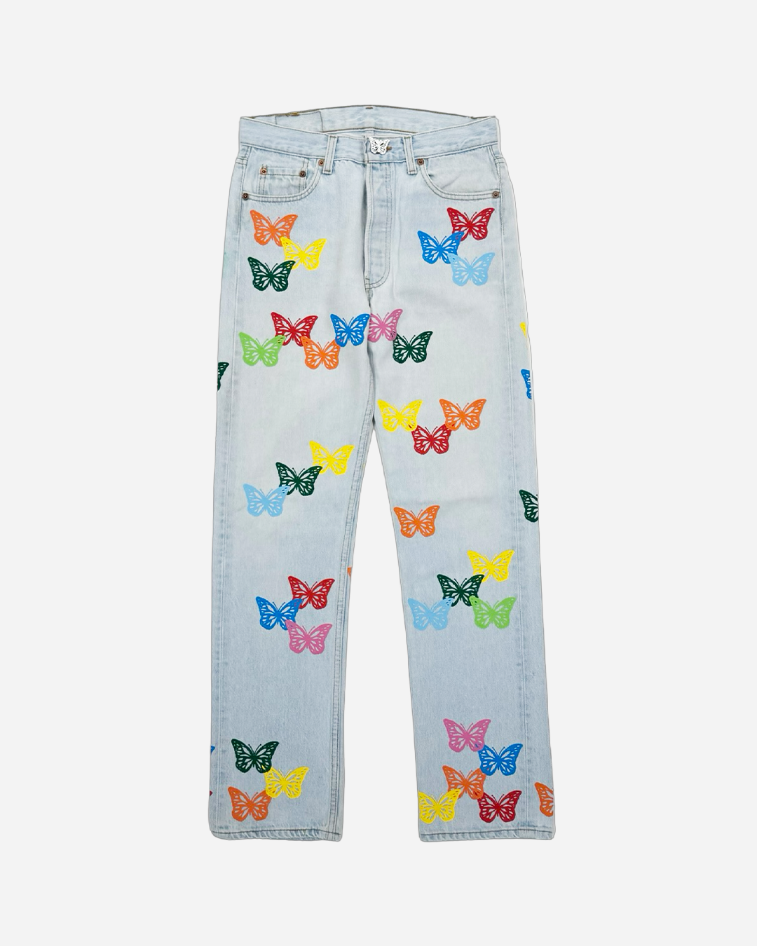 Butterfly Rainbow Denim US30