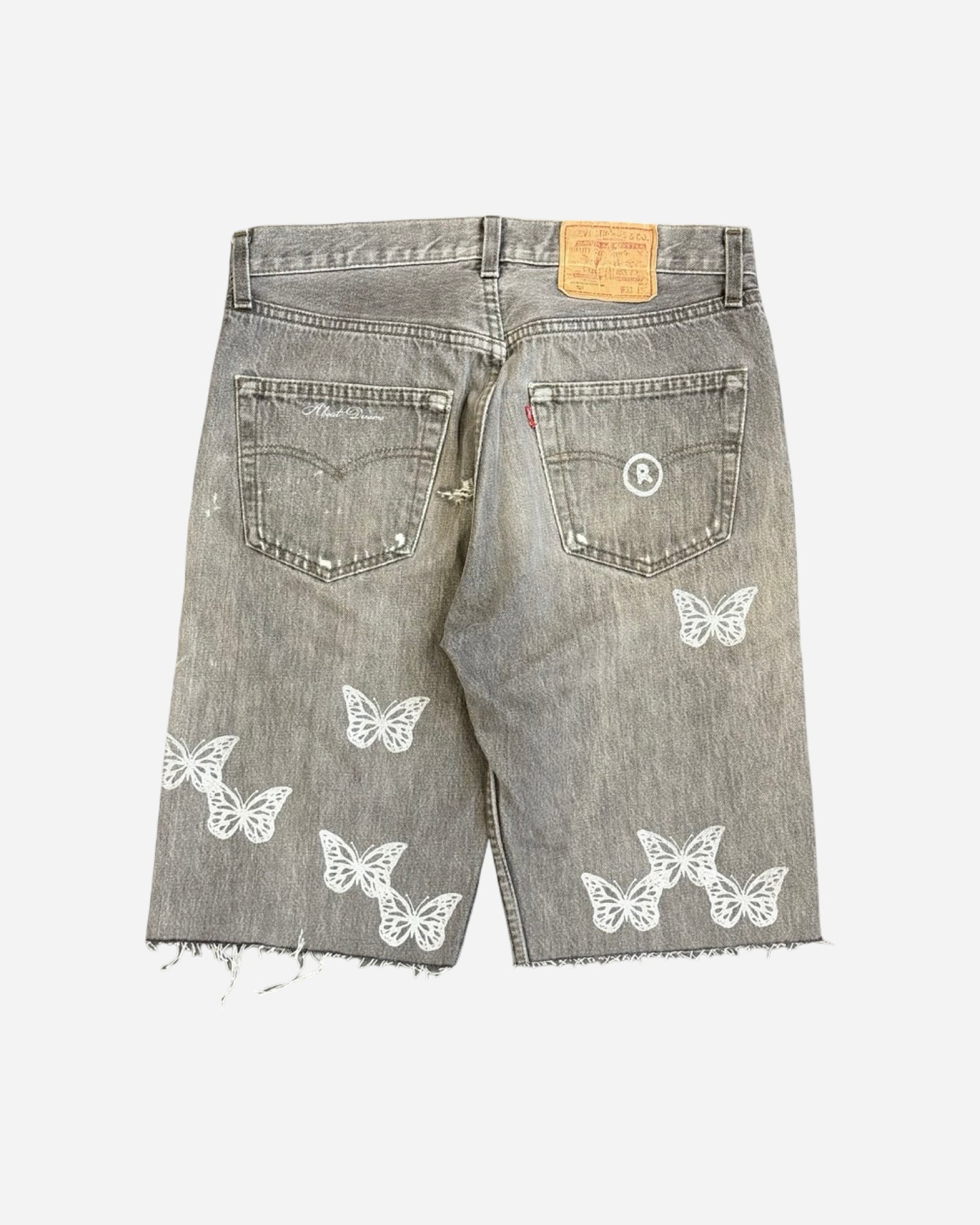 Butterfly Denim Shorts US32