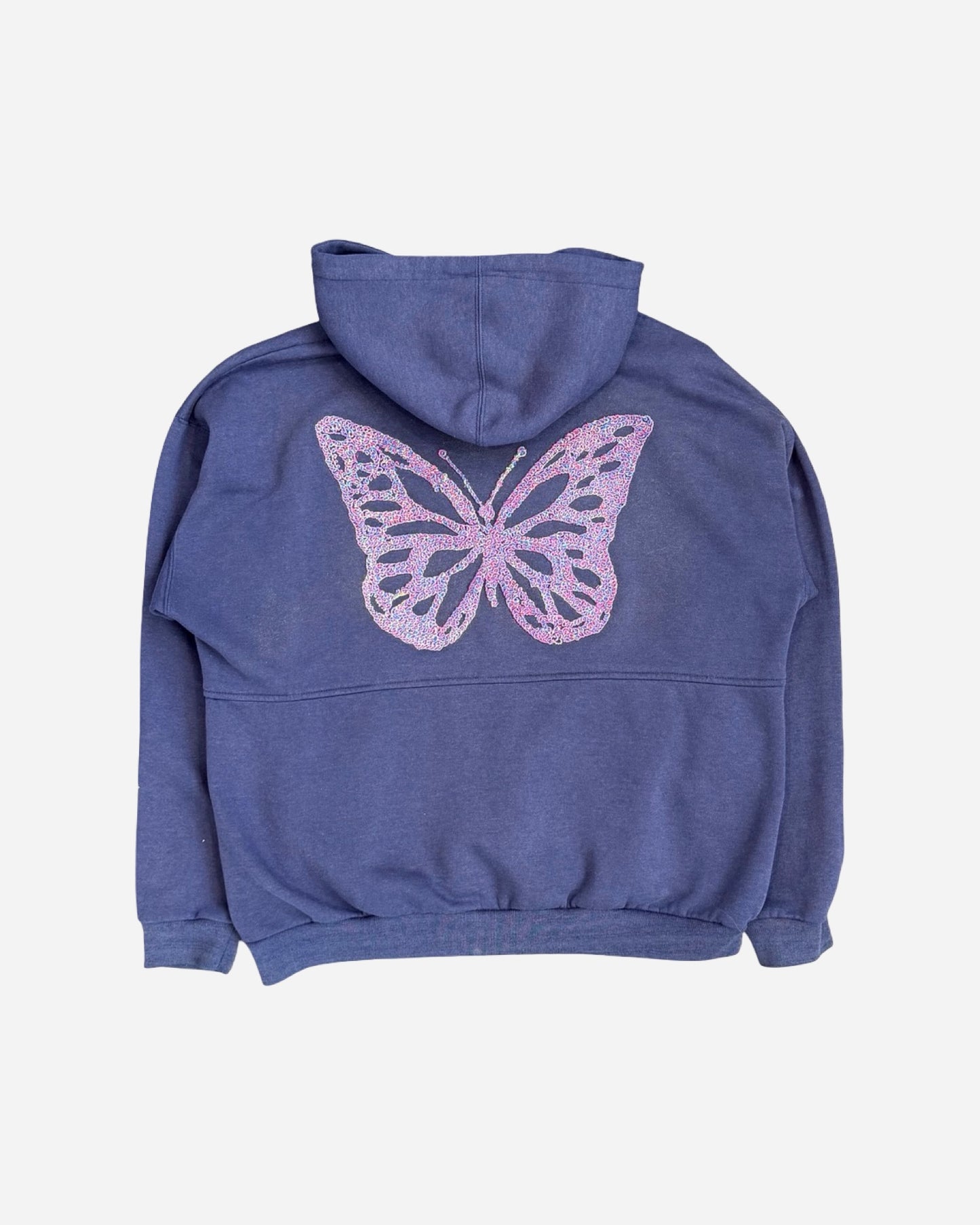 Butterfly Chain Stitch Hoodie
