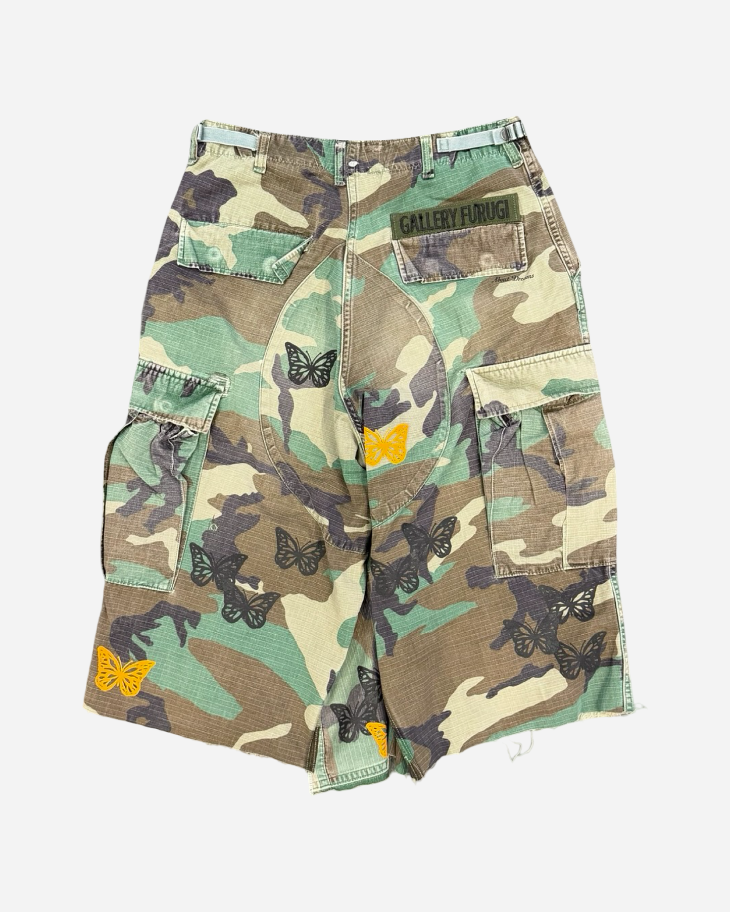 Butterfly Camo Long Shorts