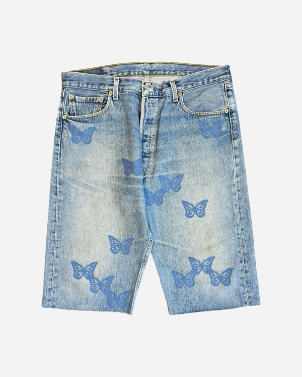 Butterfly Denim Shorts US34