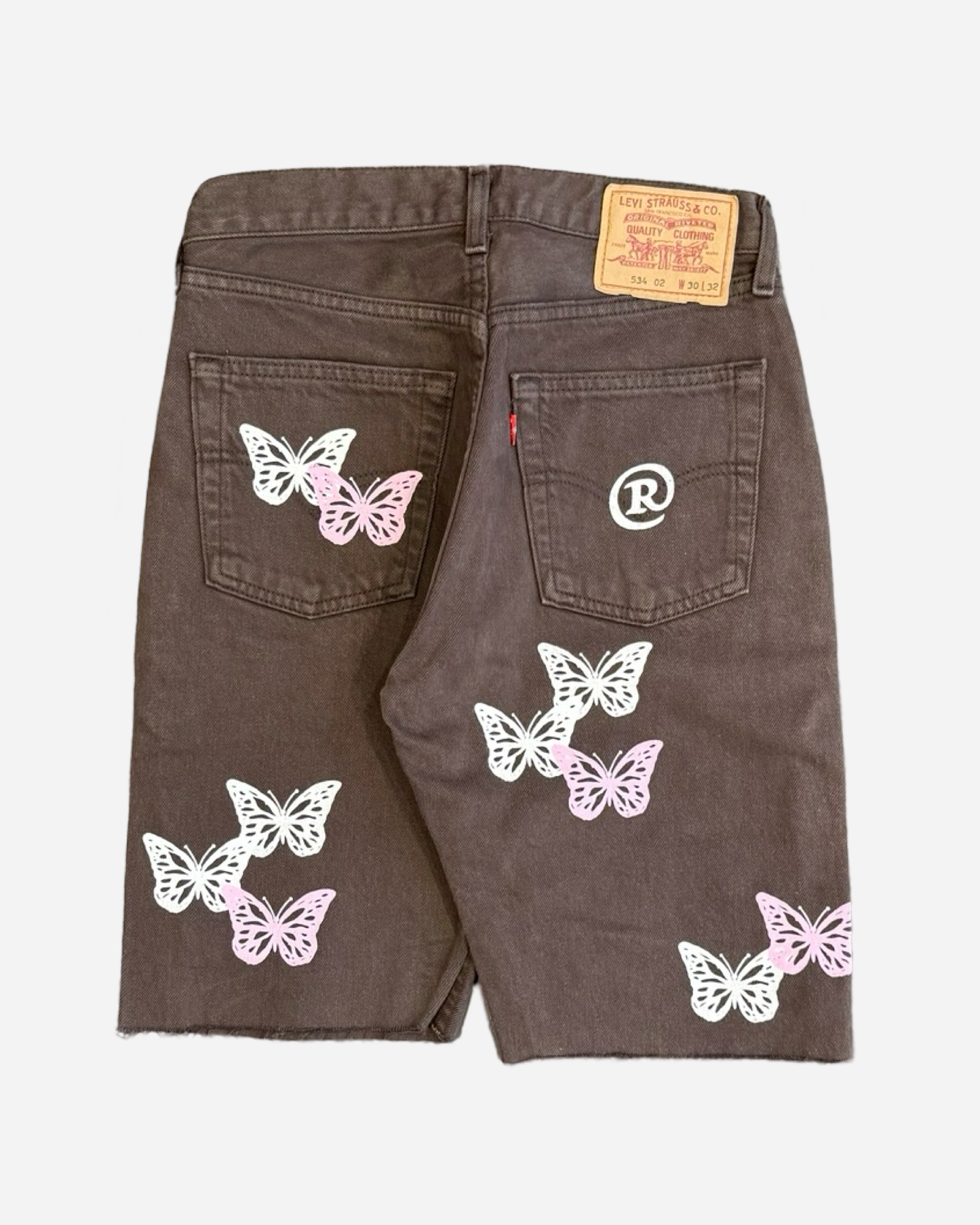Butterfly Denim Shorts US30