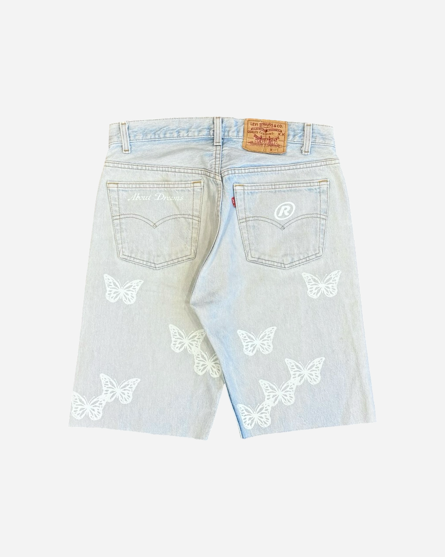 Butterfly Denim Shorts US32