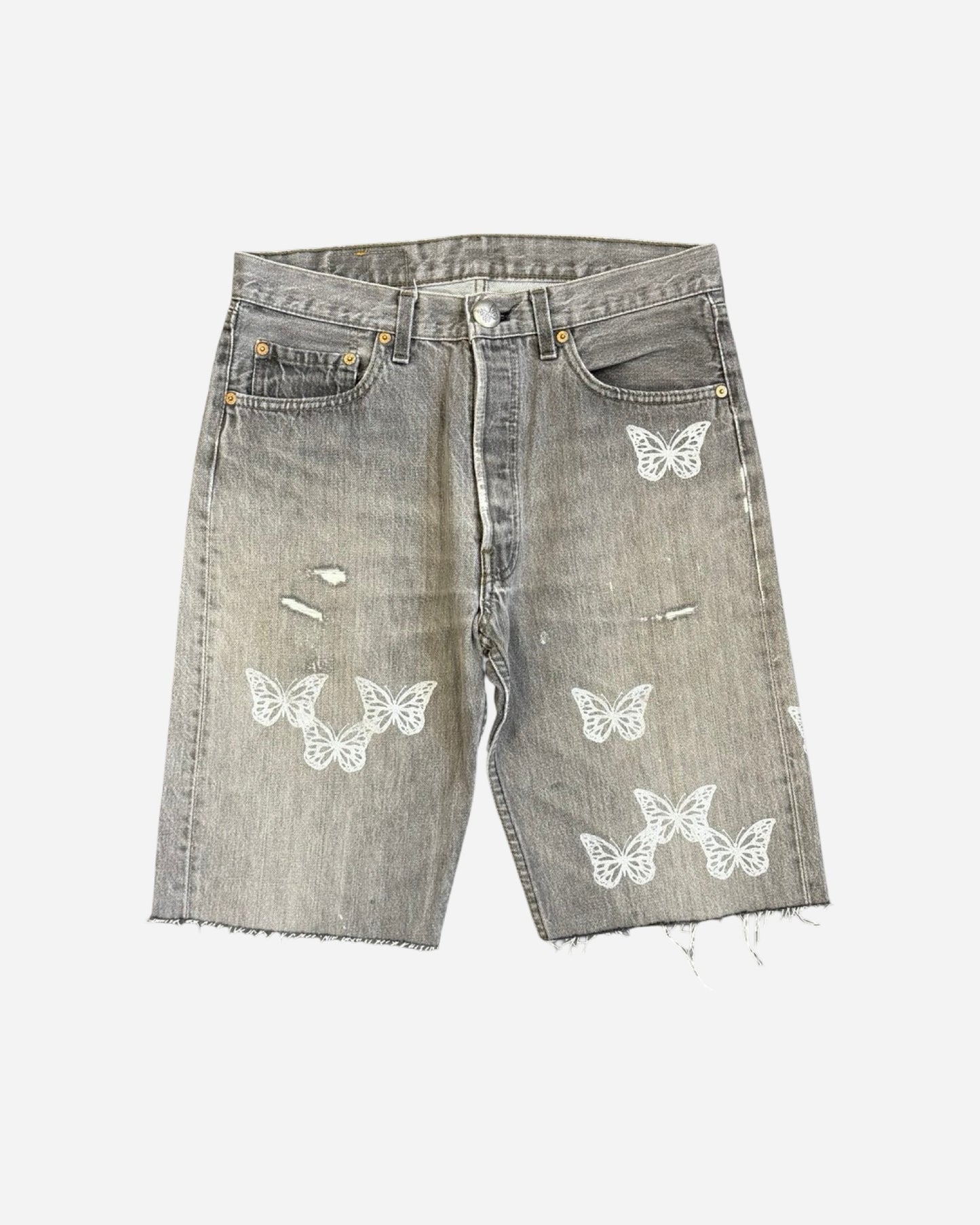 Butterfly Denim Shorts US32