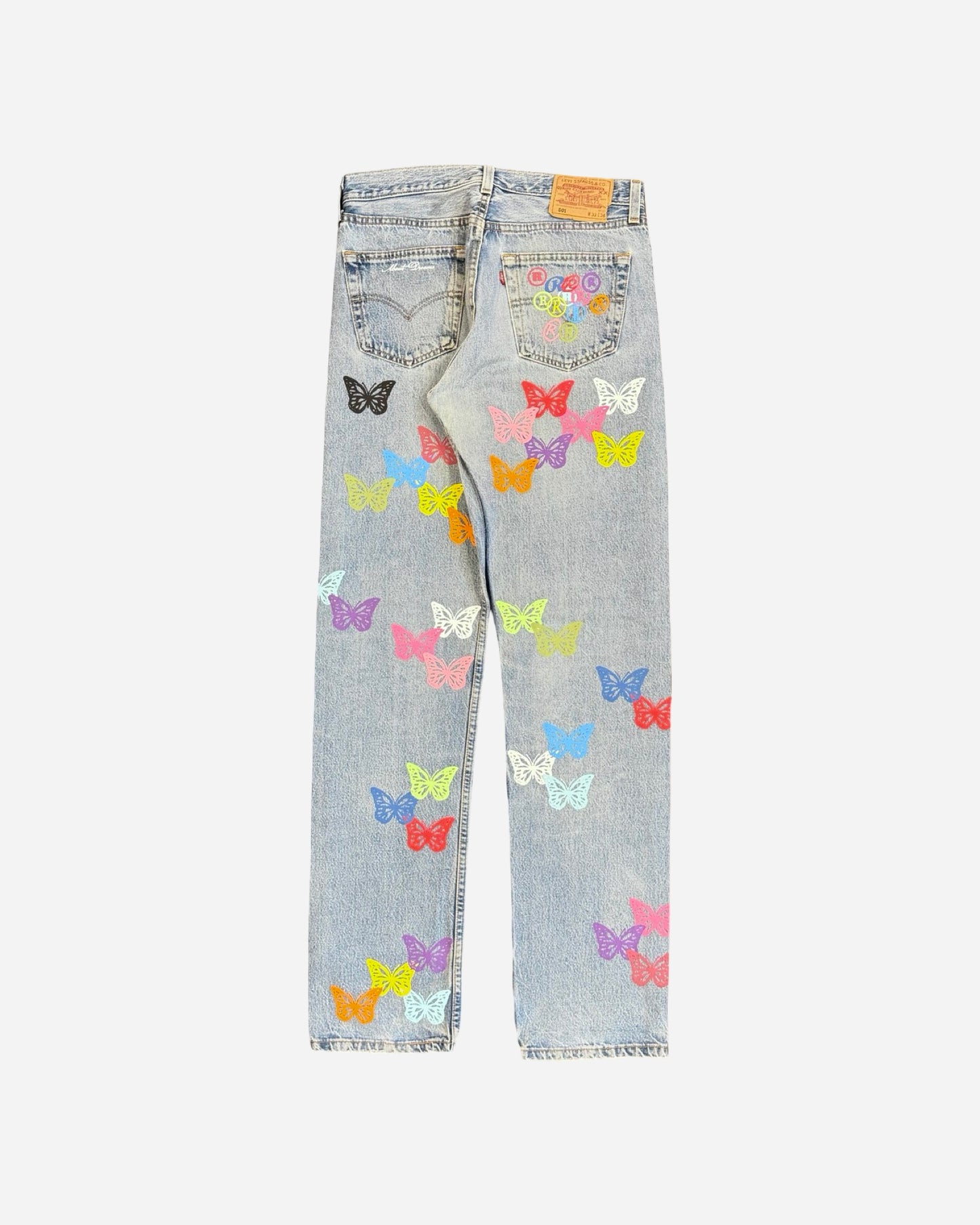 Rainbow Butterfly Denim US32