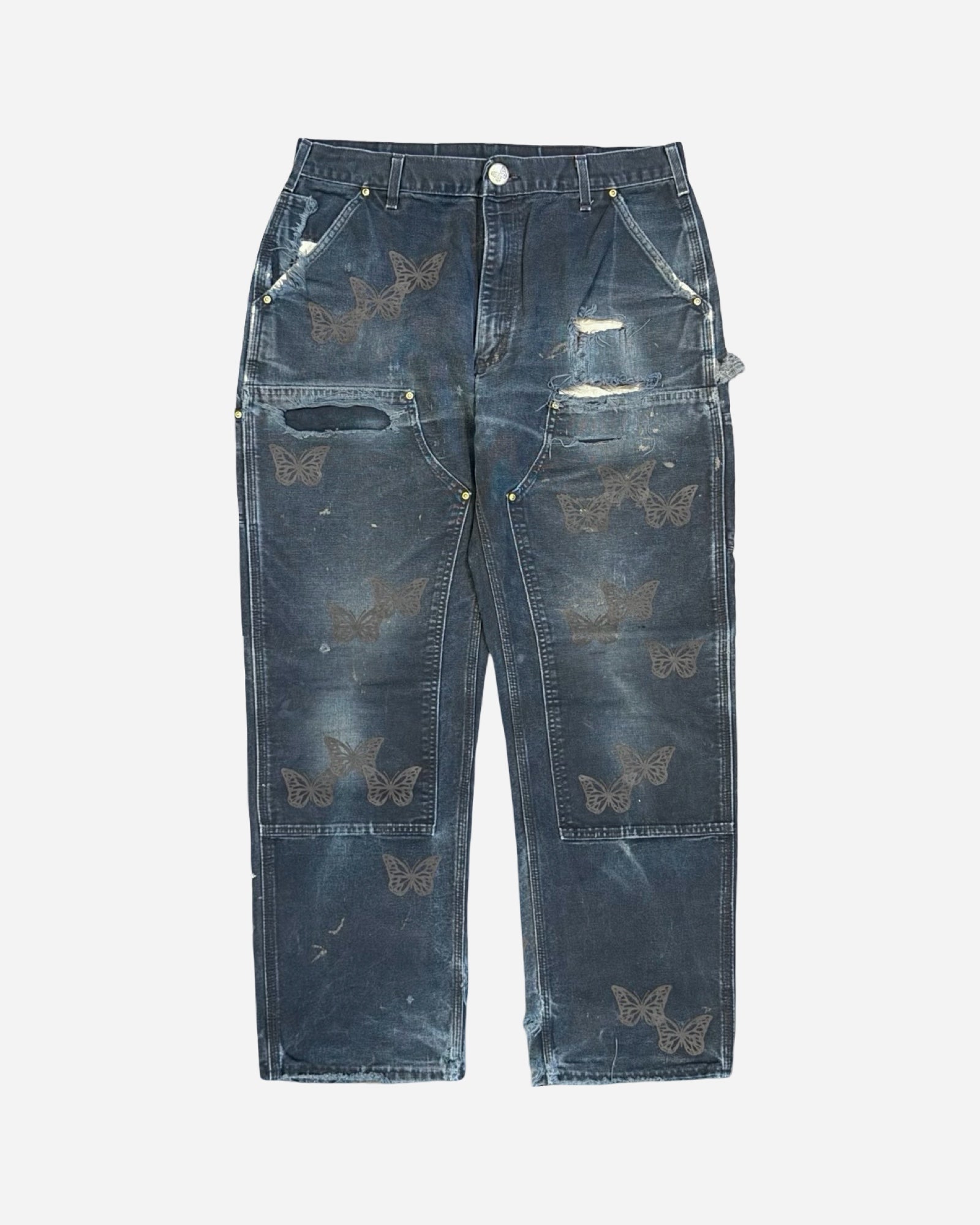 パンツ About Dreams Butterfly Denim Carhartt Butterfly Carpenter Pants US34 – About Dreams C/o
