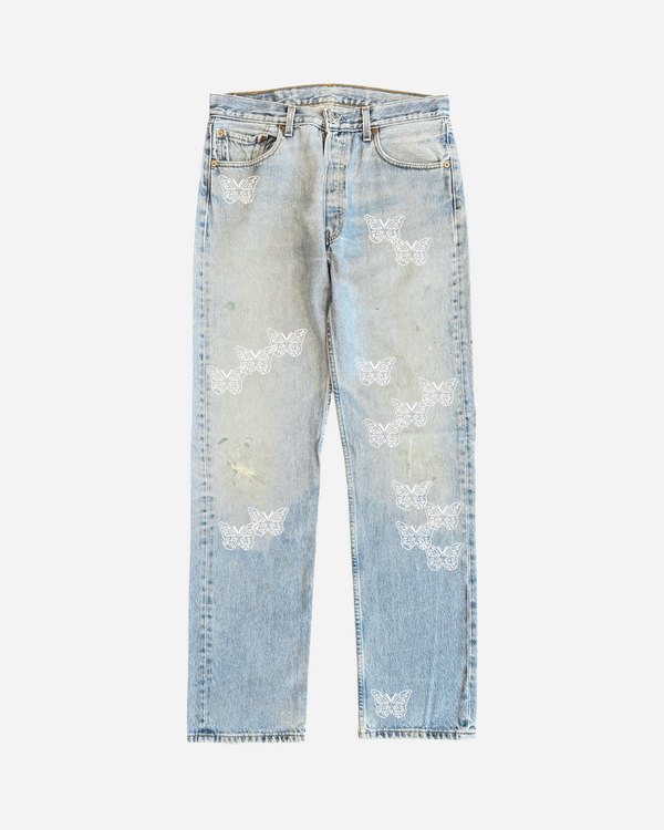 Custom Butterfly Denim