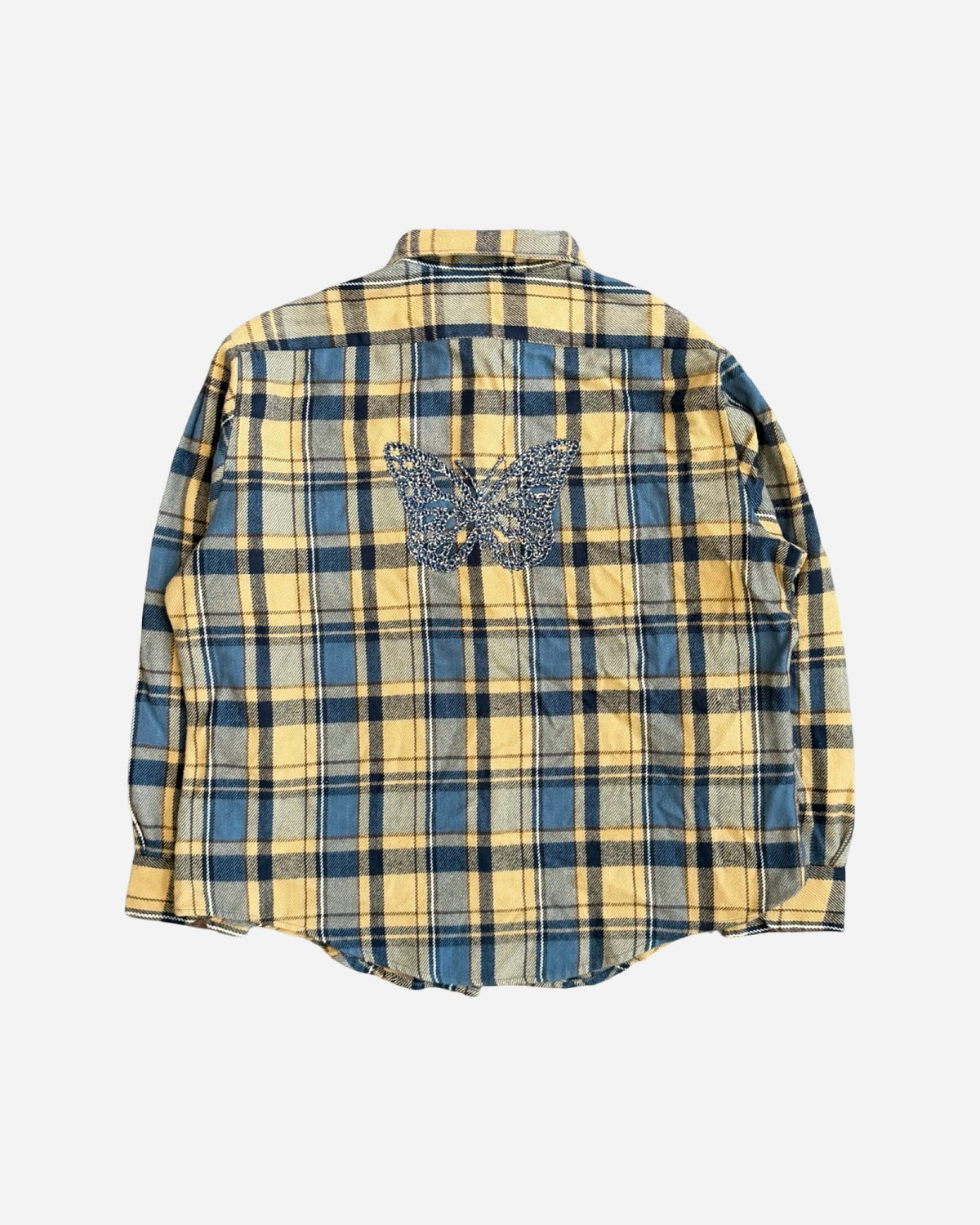 Butterfly Flannel Chainstitch