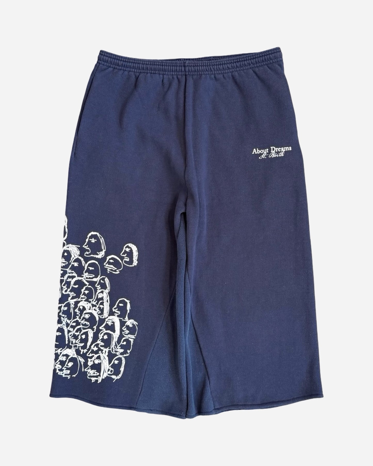 'Faces' Long Shorts