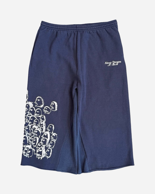'Faces' Long Shorts