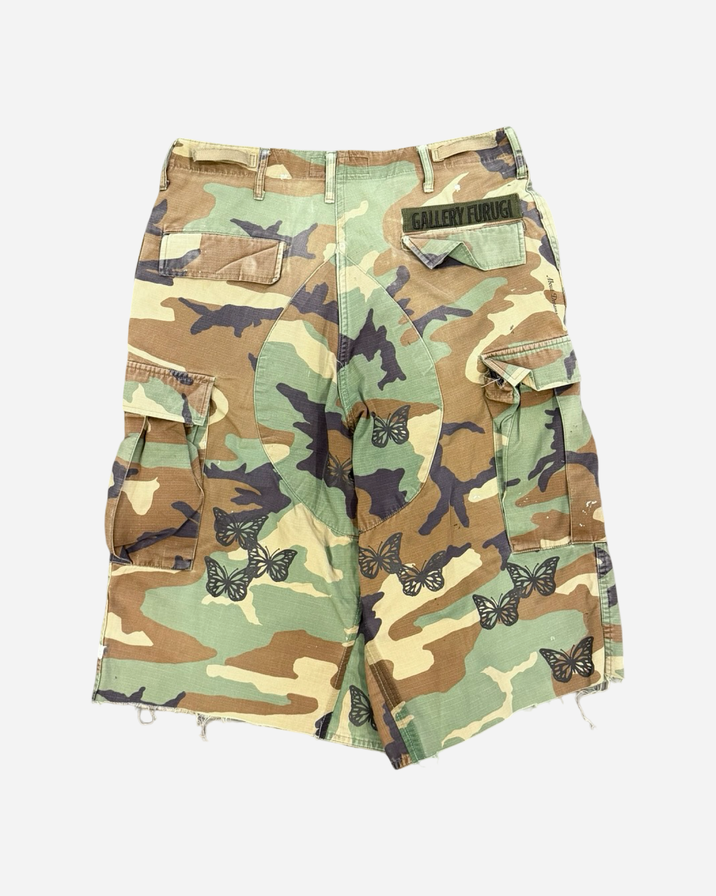 Butterfly Camo Long Shorts