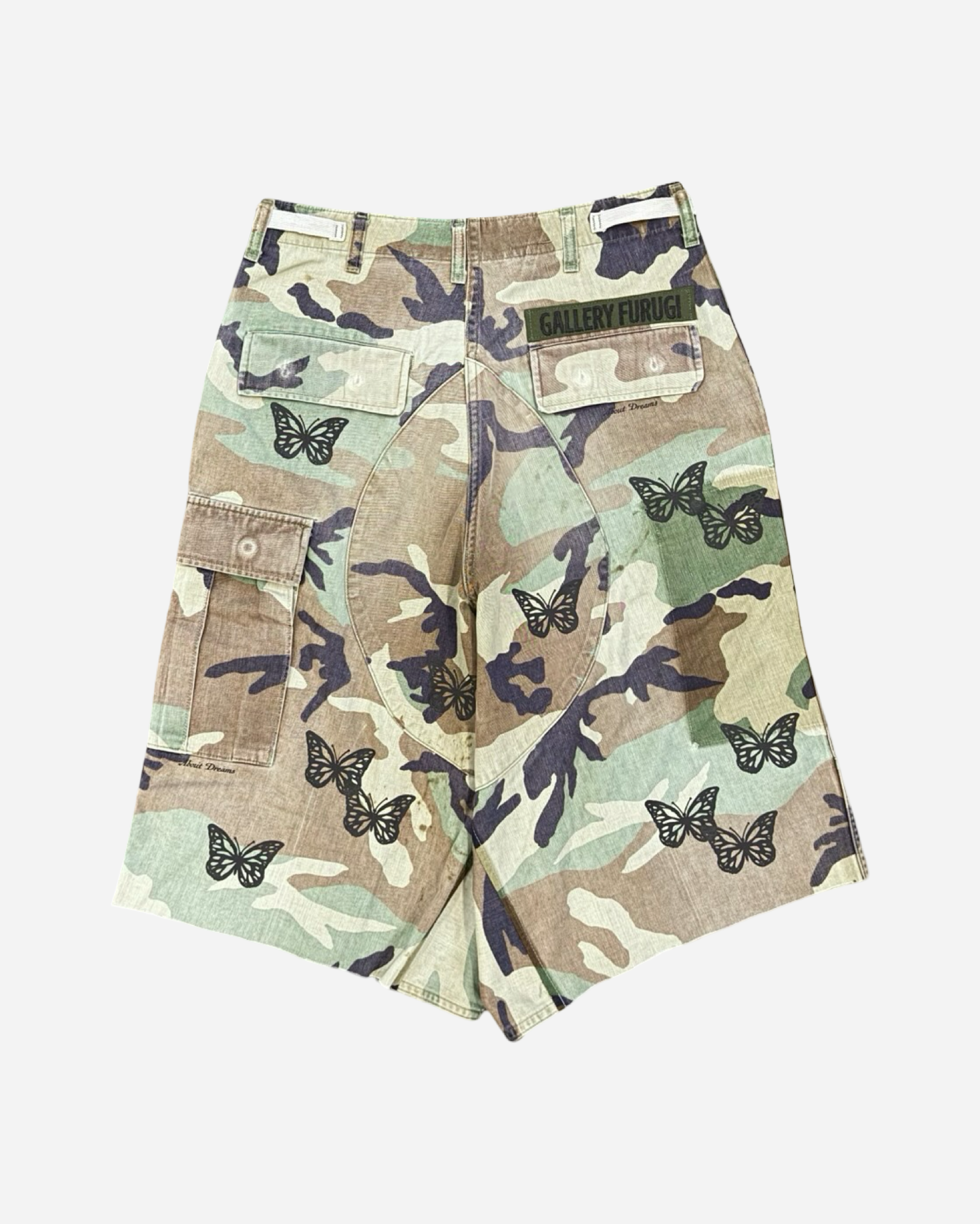 Butterfly Camo Long Shorts