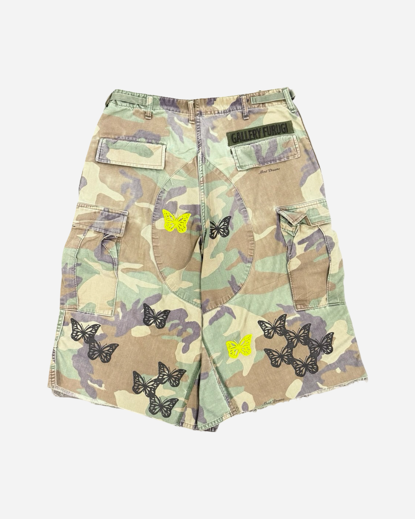 Butterfly Camo Long Shorts
