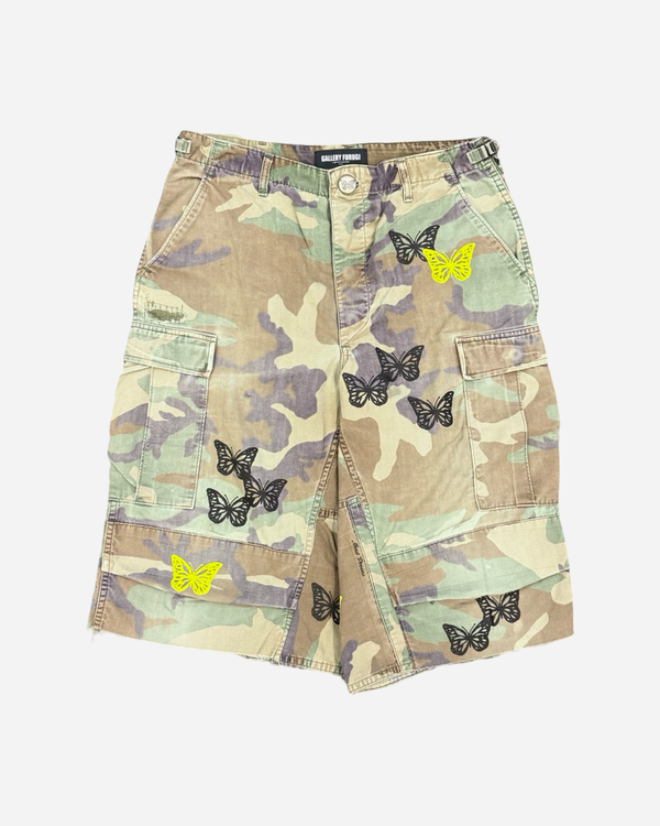 Butterfly Camo Long Shorts
