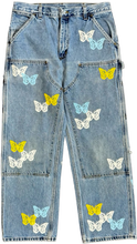 Load image into Gallery viewer, About Dreams Butterfly Carpenter Pants
