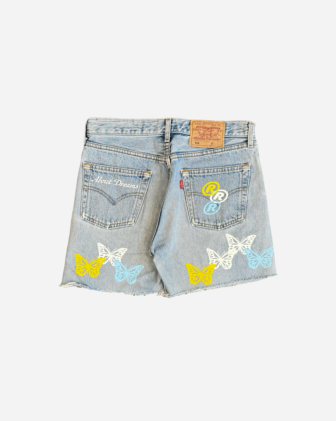 Butterfly Denim Shorts US28