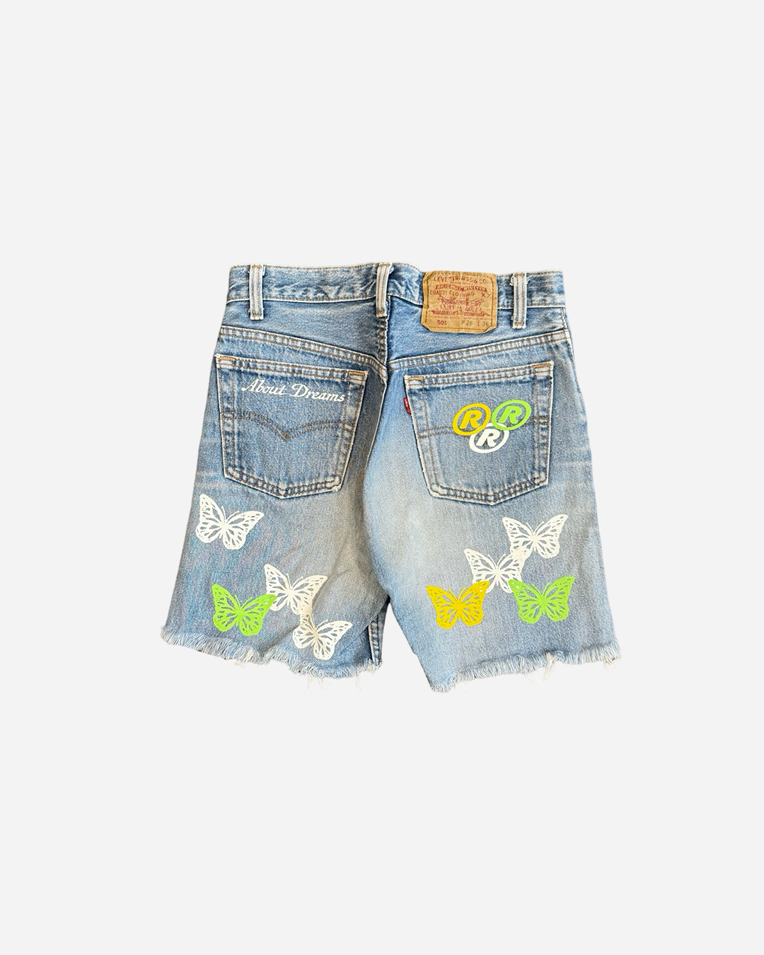 Butterfly Denim Shorts US27