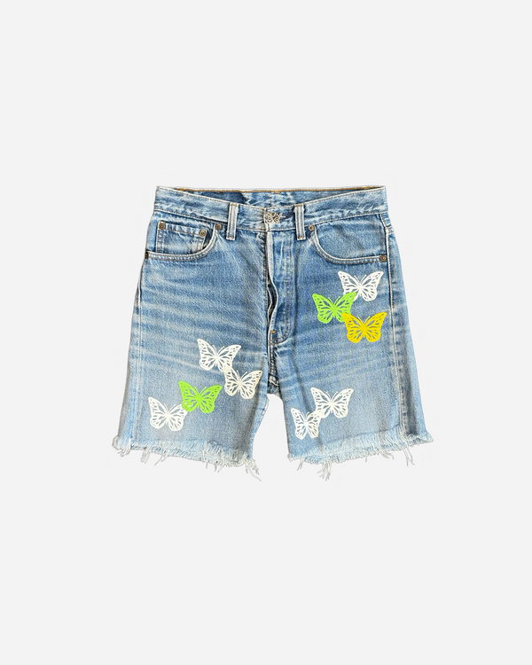 Butterfly Denim Shorts US27