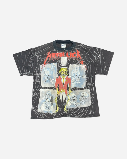 1992 Metallica All Over Tee [L]