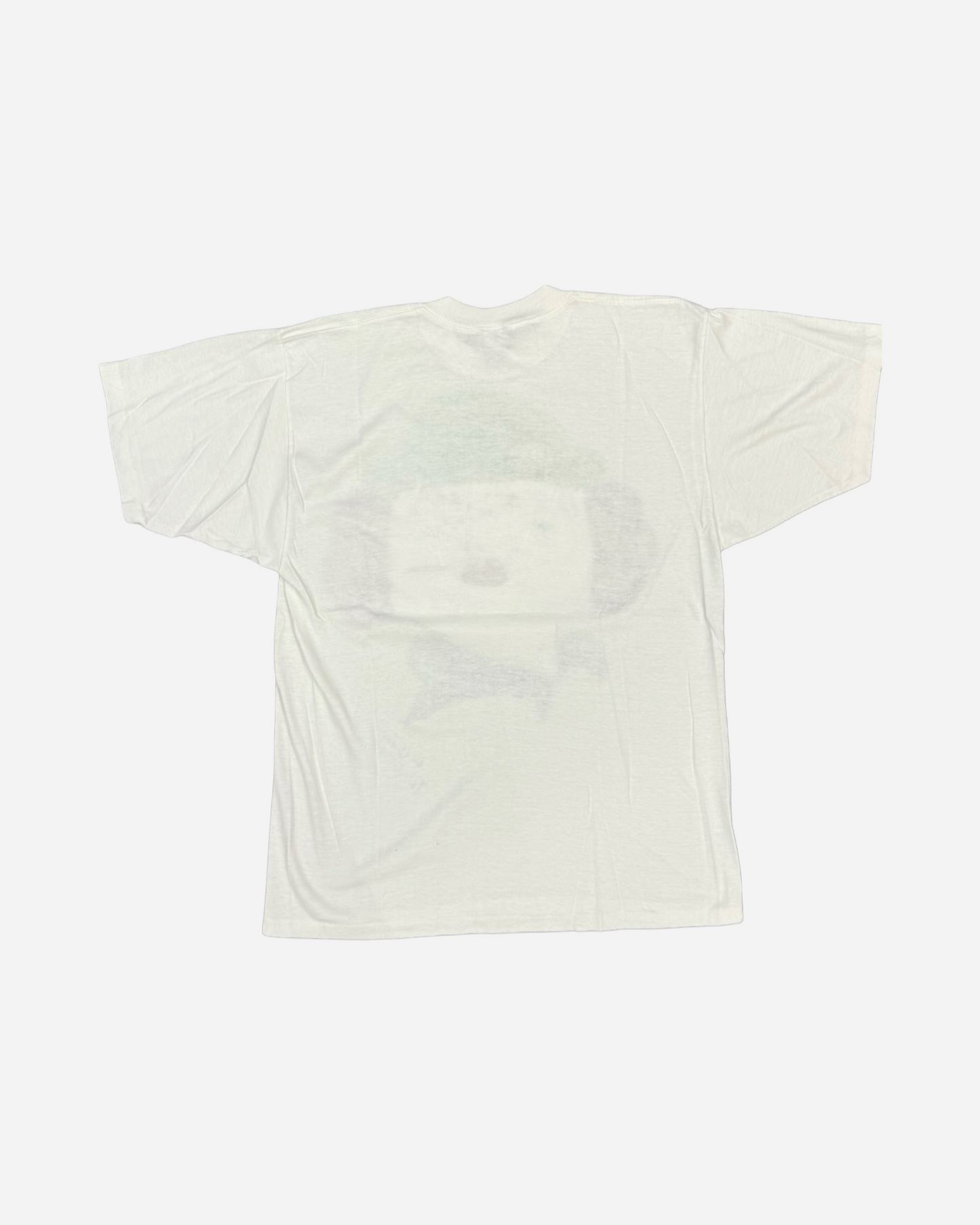 90s Hand Painted Clown Tee [L]