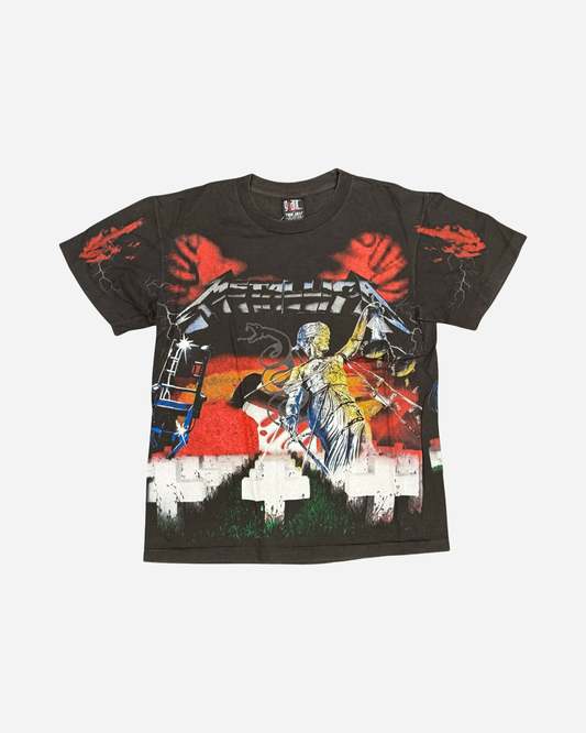 1991 Metallica All Over Tee [L]