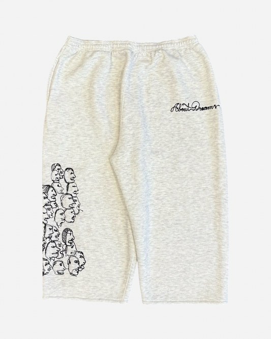'Faces' Long Shorts
