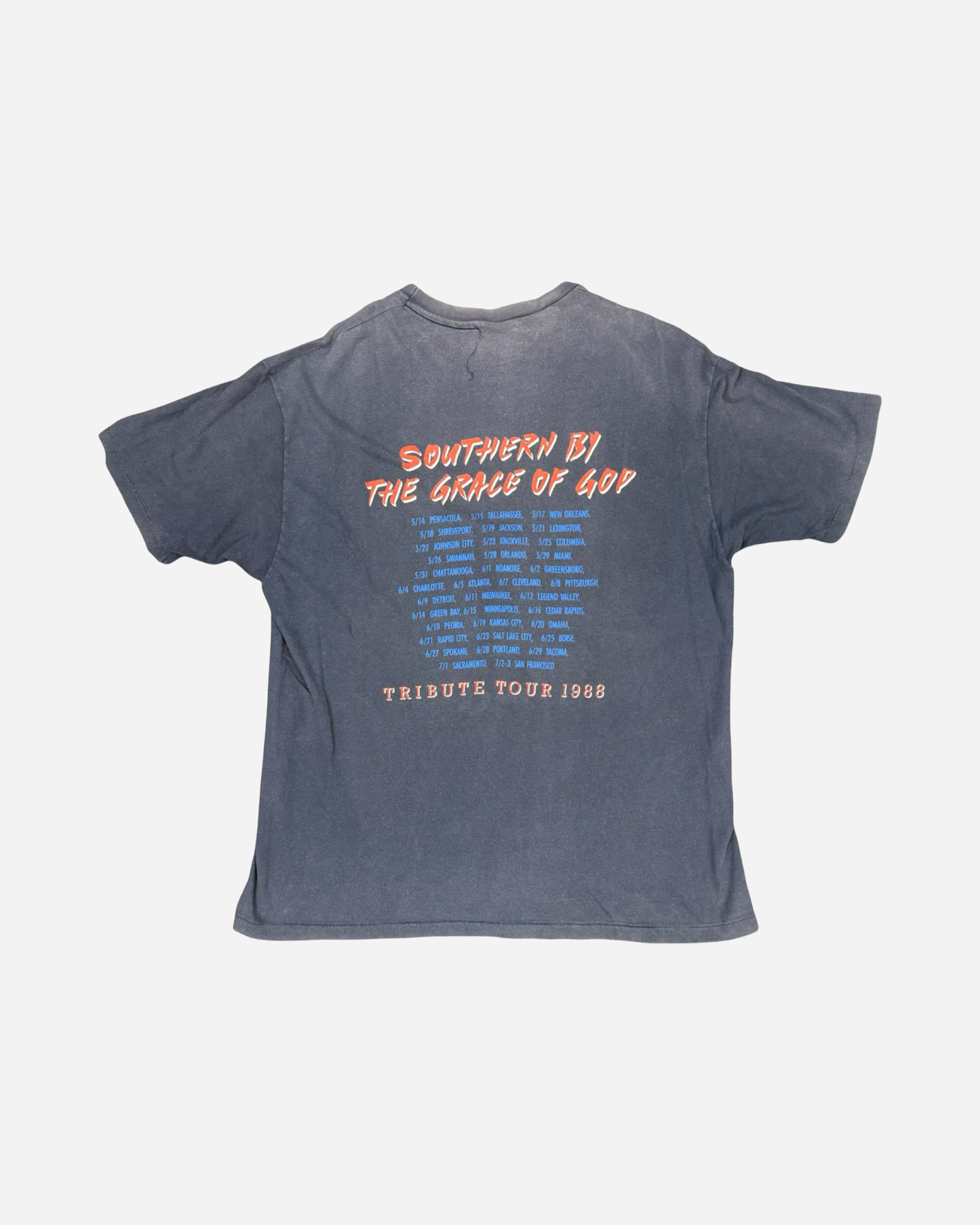 1988 Lynyrd Skynyrd Tribute Tour Tee [L]