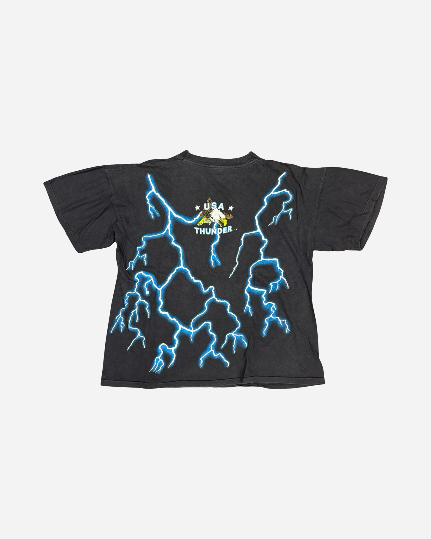 90s American Thunder Wolf Tee [L]