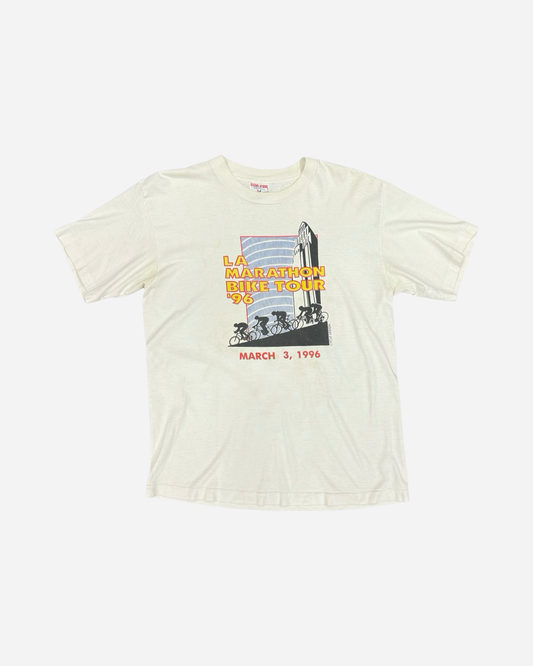 1996 LA Marathon Bike Tour Tee [L]