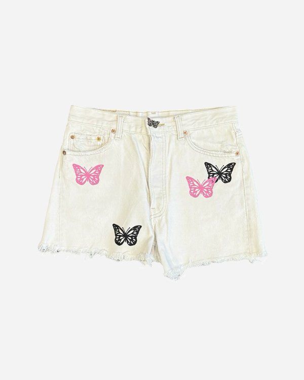 Butterfly Denim Shorts US29