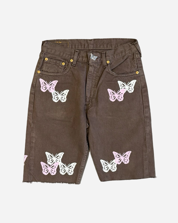 Butterfly Denim Shorts US30