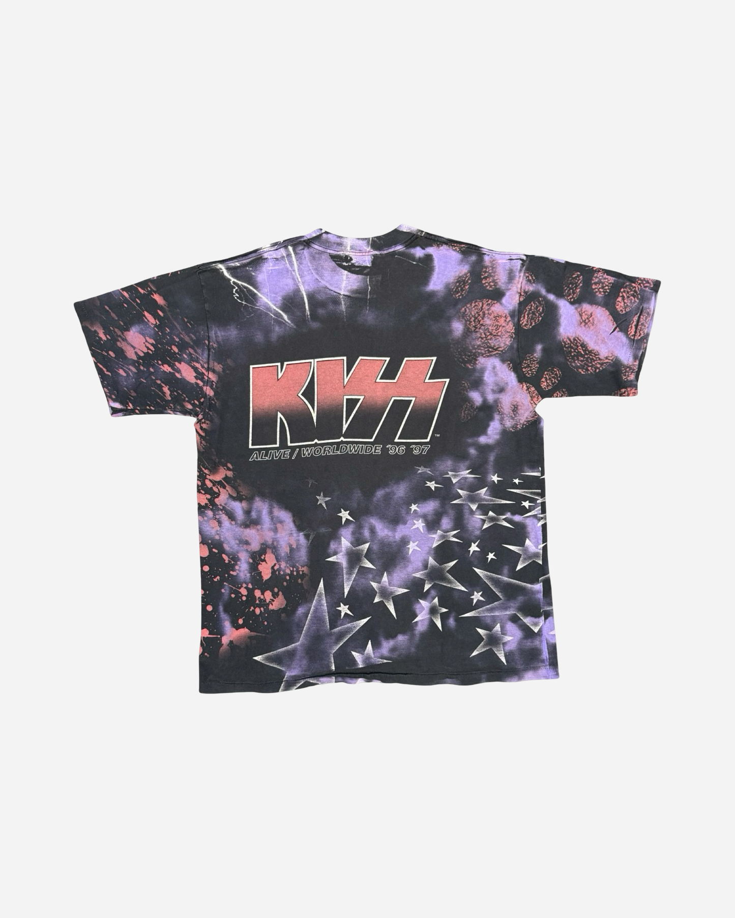 1996 KISS Alive Tour All Over Tee [XL]