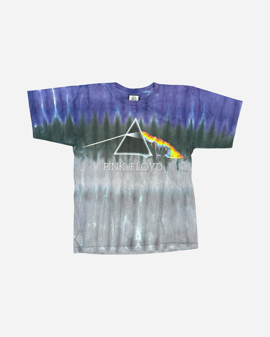 90s Pink Floyd Tie Dye Tee [L]
