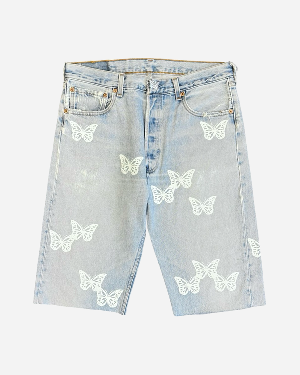 Butterfly Denim Shorts US33
