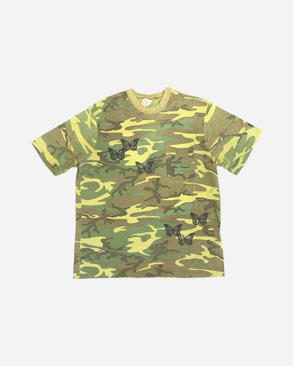 Butterfly Vintage Camo Tee