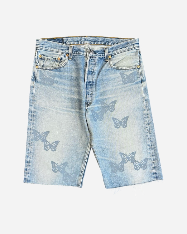 Butterfly Denim Shorts US33