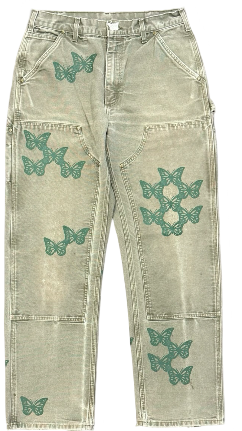 Butterfly Carpenter Pants US32