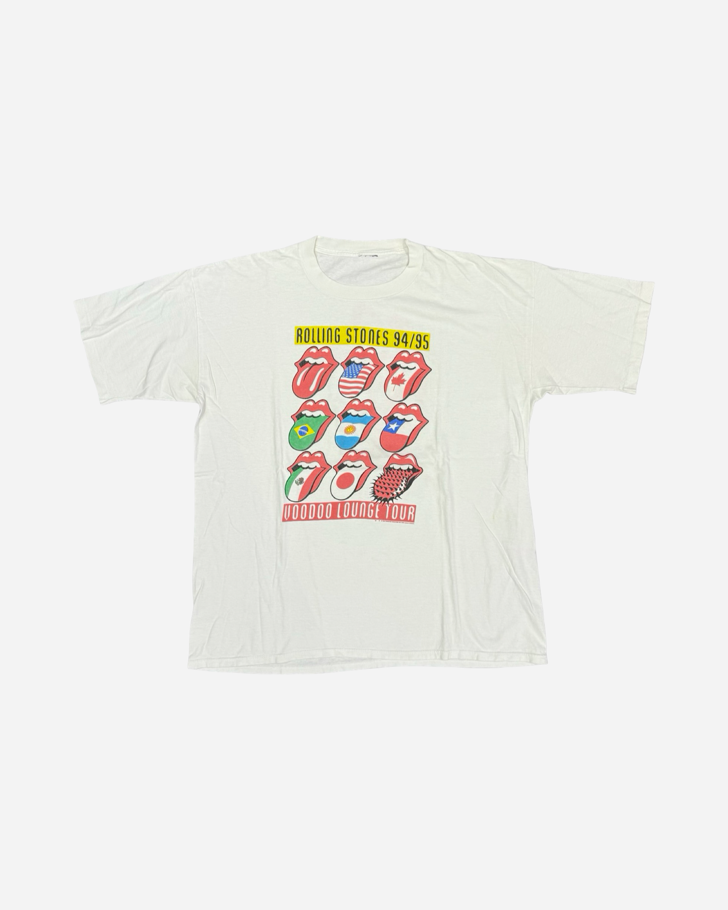 1994 Rolling Stones Voodoo Lounge Tour Tee [XXL]